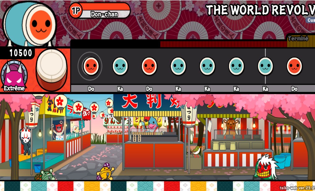 Taiko Web screenshot